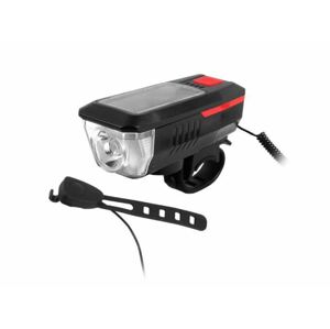 LED predné svetlo na bicykel so solárnym nabíjaním LY-17 (HDX)