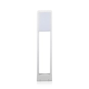 Stĺpikové LED svietidlo IP65 PRO 10W, 6400K, 650lm, biele, VT-33 (V-TAC)