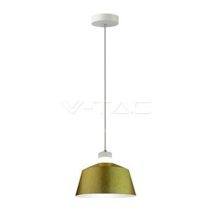 Závesné LED svietidlo 250 7W, 3000K, 400lm, zlaté VT-7444 (V-TAC)