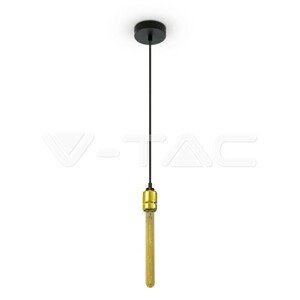 Závesné svietidlo E27 zlaté VT-7999 (V-TAC)