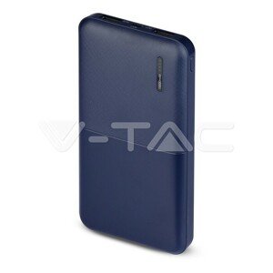 Powerbank Slim 10000mAh modrý VT-3518 (V-TAC)