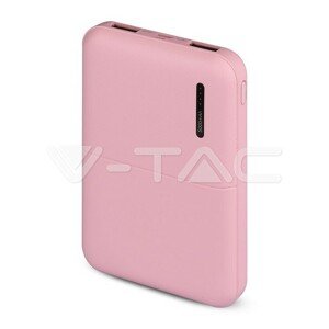 Powerbank Mini 5000mAh ružový VT-3517 (V-TAC)