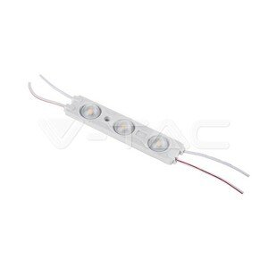 Modul LED IP67 12V 3xLED 1,5W, Zelená, 120lm, VT-28356 (V-TAC)
