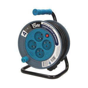 Bubon predlžovací 4Z 2P+T 15m modrý (ORNO)