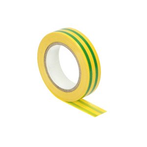 Páska izolačná ohňovzdorná 15mm x 10m zelenožltá (ORNO)