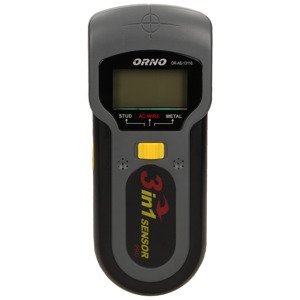 Detektor 3v1 káblov, kovou a dreva v stene DM-2 (ORNO)