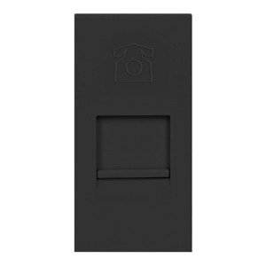 Modul NOEN - 1xRJ11 polmodul čierny (ORNO)
