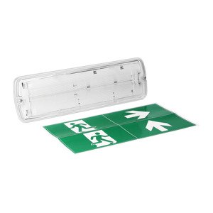 Núdzové LED svietidlo METU 2,7W, 6000K, 190lm, IP65, 3 hodiny (ORNO)