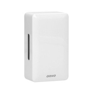 BREVIS Mini AC dvojtónový zvonček s drôtom, 230V, biely (ORNO)