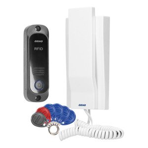 Sada domového telefónu AVIOR s RFID (4+2) biela (ORNO)