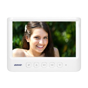 Prídavný monitor pre videovrátnik IMAGO 7" biely (ORNO)