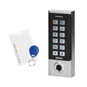 Kódová klávesnica s odtlačkom a RFID pre 125kHz, IP68 OR-ZS-823 (ORNO)