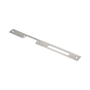 Dverová lišta rovná dlhá obojstranná 250mm - nerezová (ORNO)