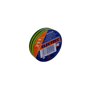 Páska izolačná PVC 15mm x 10m zeleno/žltá, anticor