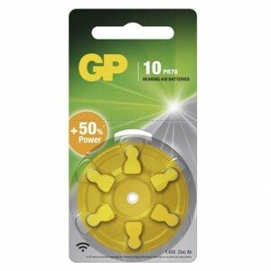 Batéria do načúvacích zariadení GP ZA10 (PR70) (EMOS) (cena je za 1 KUS - nie balenie)