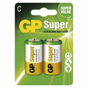 Alkalická batéria GP Super LR14 (C) (EMOS)