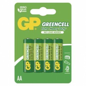 Zinko-chloridová batéria GP Greencell R6 (AA) (EMOS)