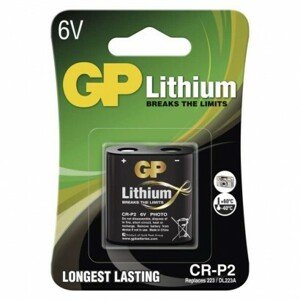 Lítiová batéria GP CR-P2 (EMOS) 1ks