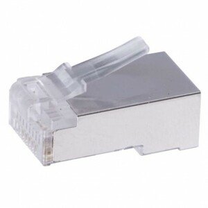 Konektor RJ45 (koncovka) pre FTP kábel (drôt) CAT5E (EMOS)