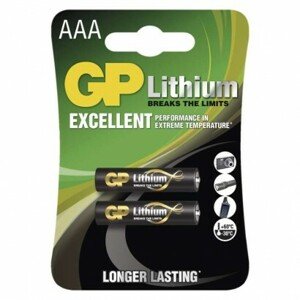 Lítiová batéria GP FR03 (AAA) (EMOS) cena za kus