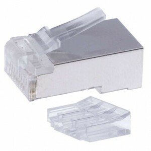 Konektor RJ45 (koncovka) pre FTP CAT6 (drôt) CAT6 (EMOS)
