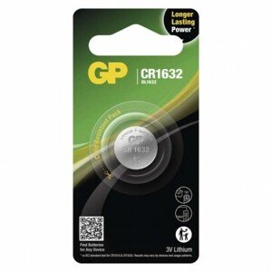 Lítiová gombíková batéria GP CR1632 (EMOS)