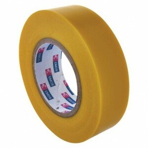 Izolačná páska PVC 19mm / 20m žltá (EMOS)