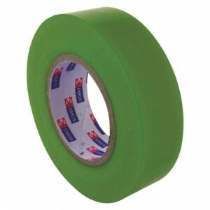 Izolačná páska PVC 19mm / 20m zelená (EMOS)