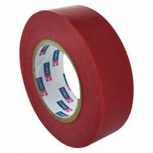 Izolačná páska PVC 19mm / 20m červená (EMOS)