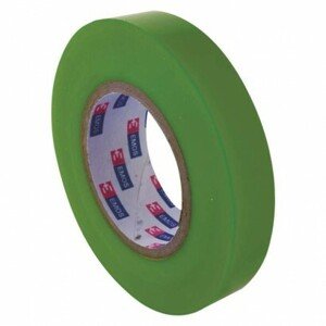Izolačná páska PVC 15mm / 10m zelená (EMOS)