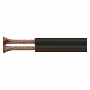 Reproduktorový kábel dvojlinka (CYH) ECO 2x1,0 (Cena za 1m) čierno/červená (EMOS)