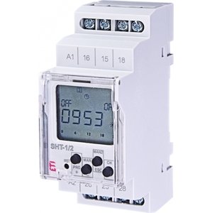 Digitálny časový spínač (relé) na DIN SHT-1/2 230V AC/DC 2CO (ETI)