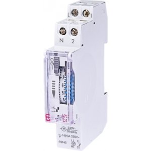 Mechanický časový spínač (relé) na DIN ACP-D1 230V AC 1NO (ETI)