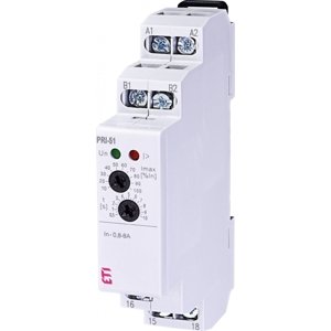 Prúdové monitorovacie relé PRI-51/8 8A 24-240V AC (24V DC) 1CO (ETI)