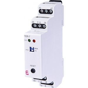 Termostat teploty vynutia motora TER-7 24-240V AC/DC 2CO 8A (ETI)