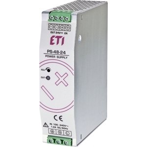 Napájací zdroj PS-48-24 na DIN 24V DC 48W (ETI)