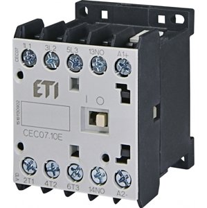 Miniatúrny stýkač CEC07.10 24V AC 50/60Hz 4NO (ETI)