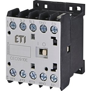 Miniatúrny stýkač CEC09.10 230V AC 50/60Hz 4NO (ETI)