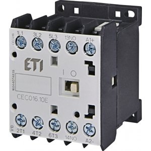 Miniatúrny stýkač CEC16.10 230V AC 50/60Hz 4NO (ETI)