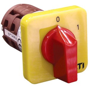 Vačkový spínač núdzový 3-pólový 40A "0-1" CS 40 10 U ES (ETI)