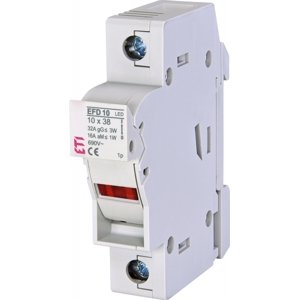 Poistkový odpojovač EFD 10 1-pólový 32A 690V pre CH10 gG/aM s LED inditkátorom a adaptérom