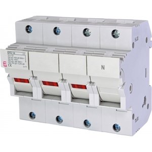Poistkový odpojovač EFD 14 3-pólový+N 50A 690V pre CH14 gG/aM s LED indikátorom (ETI)