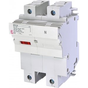 Poistkový odpojovač EFD 22 1-pólový+N 100A 690V pre CH22 gG/aM s LED indikátorom (ETI)
