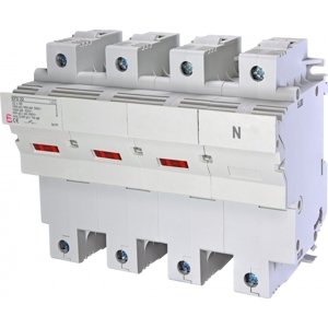 Poistkový odpojovač EFD 22 3-pólový+N 100A 690V pre CH22 gG/aM s LED indikátorom (ETI)
