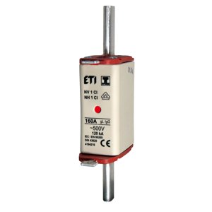 Nožová poistka NV/NH 1C/I 20A gL/gG 500V KOMBI s izolovaným krytom (ETI)