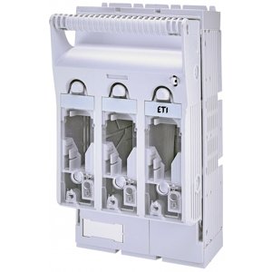 Poistkový odpínač radový KVL-00 3p BC95-BC95 LED pre poistky NH00 s montážou na panel (ETI