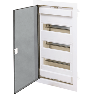 Rozvádzač zapustený bytový 42M IP40 plast.dvierka transp. 549x306x87mm ECG42 (ETI)