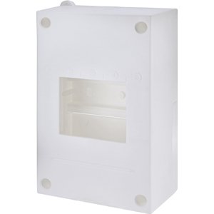 Rozvádzač nástenný bytový 5M IP30 bez dvierok 137x87x57mm EC 3+1 (ETI)