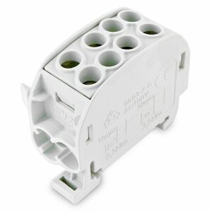 Svorka stúpacia HLAK35/1 C PE sivá 2x35mm+2x25mm