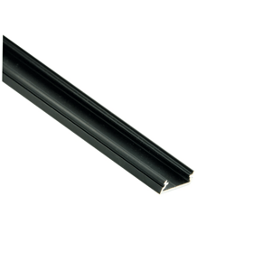 Profil LED Al, CC36 čierny 19x6mm (?)